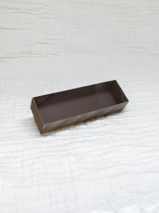 Luciferdoosje in bruin voor doopsuiker - Atelier D