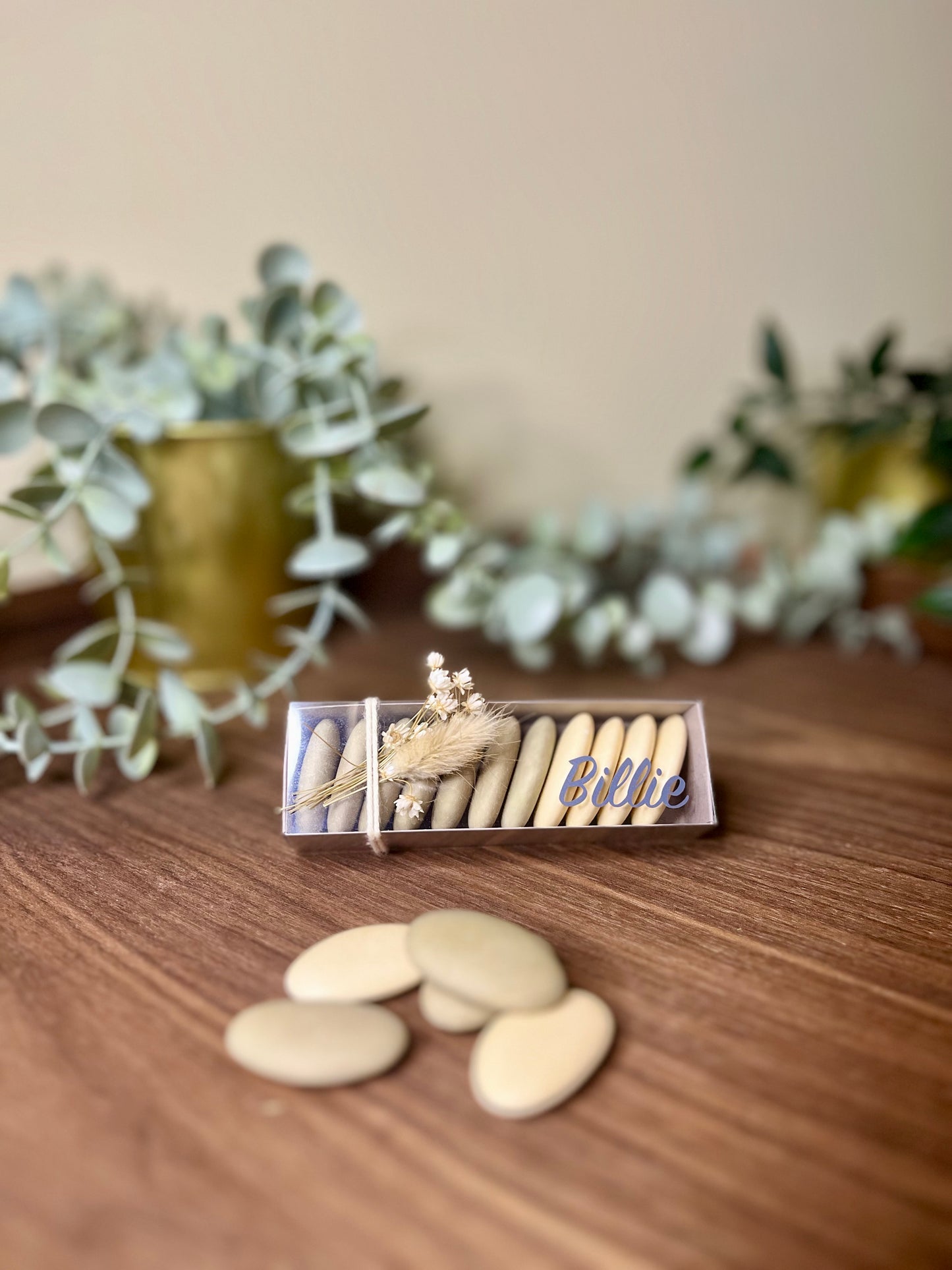 Luciferdoosje in china voor doopsuiker - Atelier D