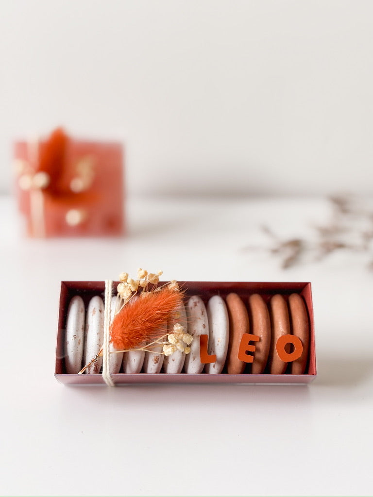 Luciferdoosje doorzichtig in Roest voor doopsuiker - Atelier D