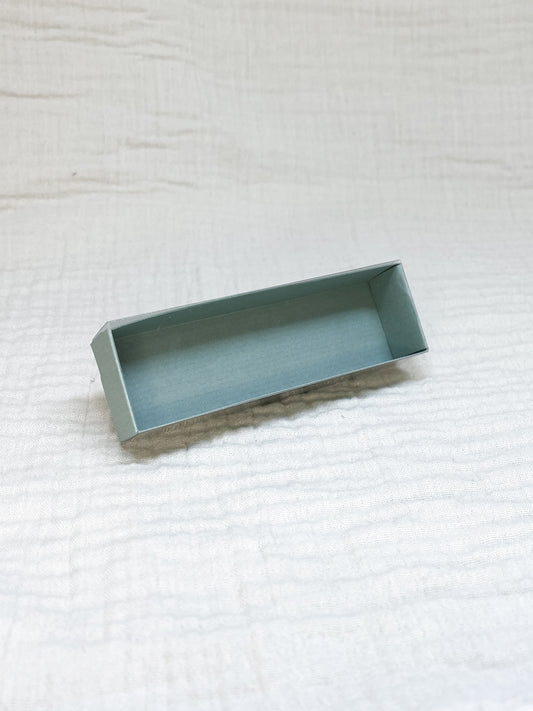 Luciferdoosje in eucalyptus voor doopsuiker - Atelier D