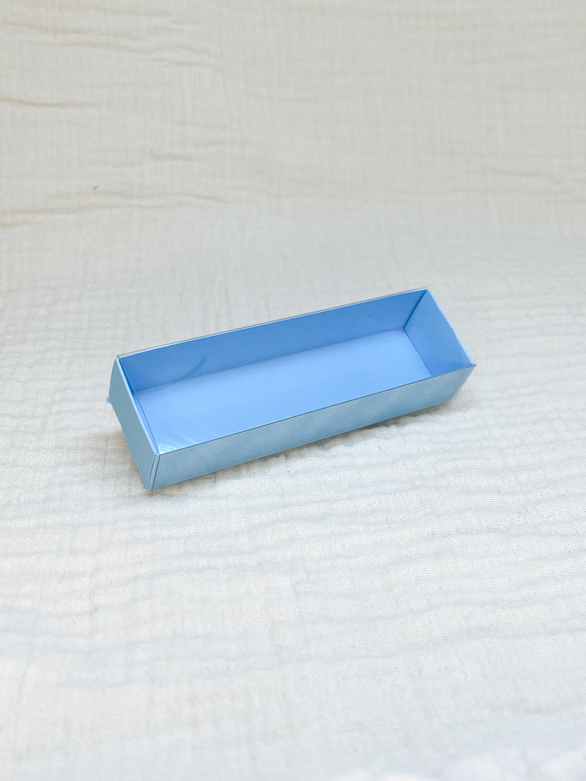 Luciferdoosje in hemelsblauw voor doopsuiker - Atelier D