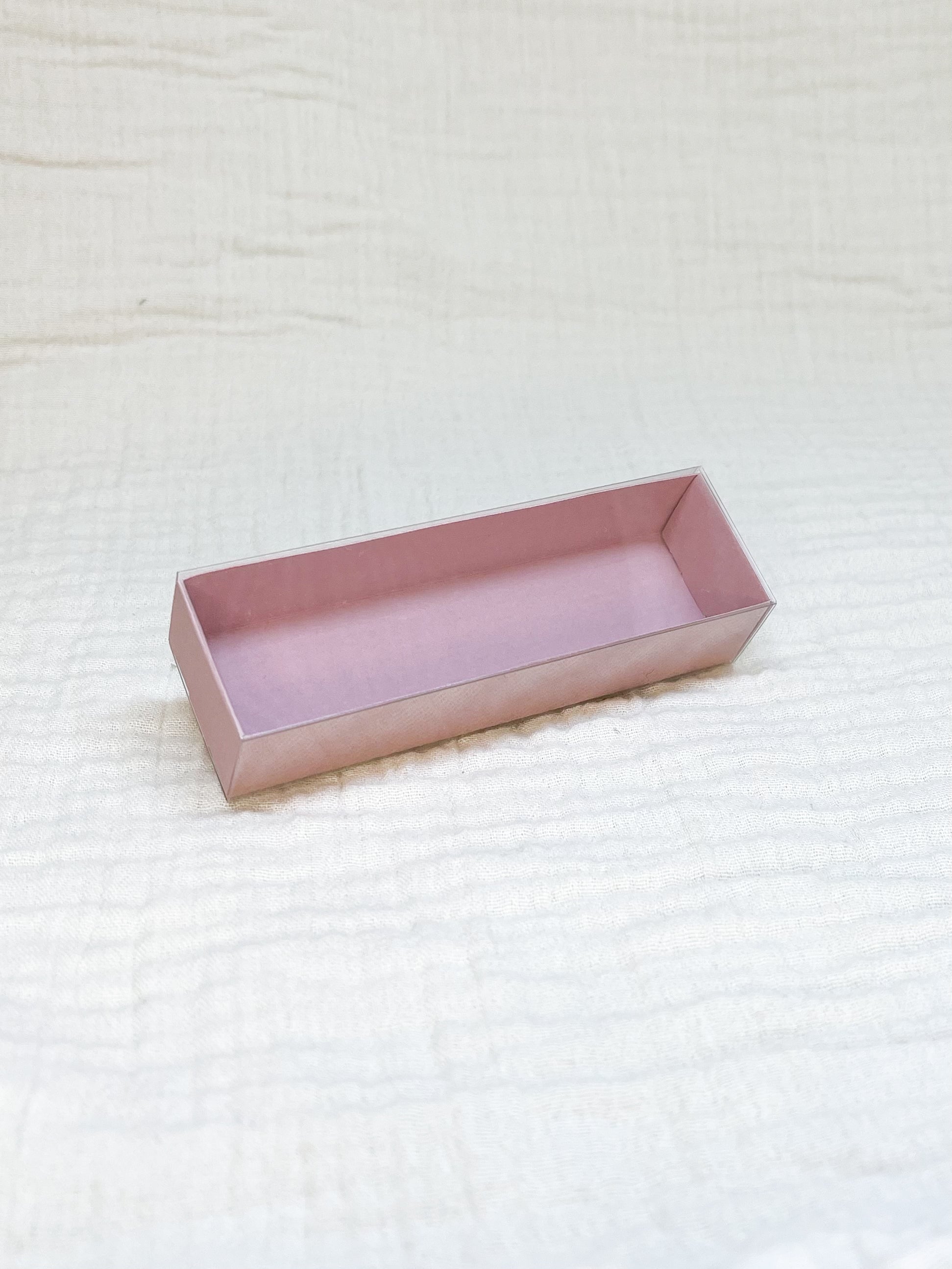 Luciferdoosje in oud roze voor doopsuiker - Atelier D