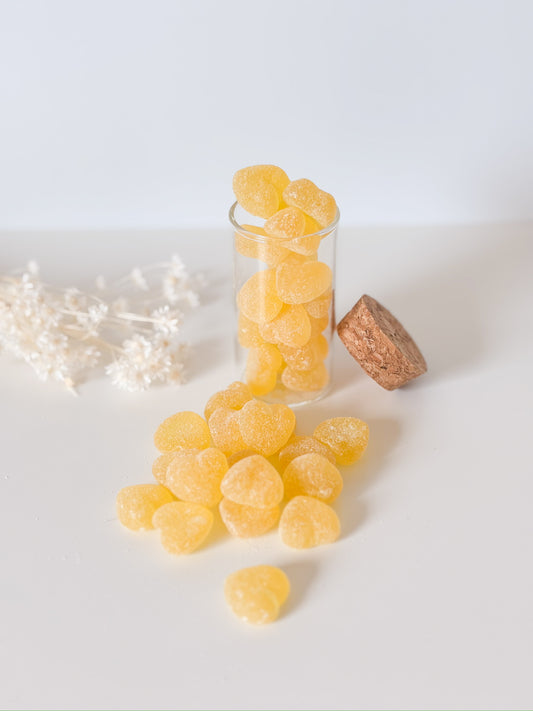 Pectine hartjes 1kg - Geel