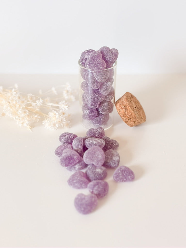 Pectine hartjes 1kg - Lila