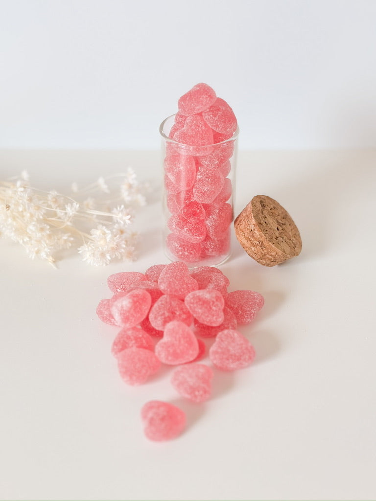 Pectine hartjes 1kg - Roze