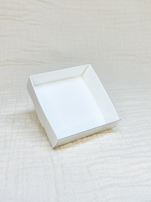 Schuifdoosje in gebroken wit voor doopsuiker - Atelier D