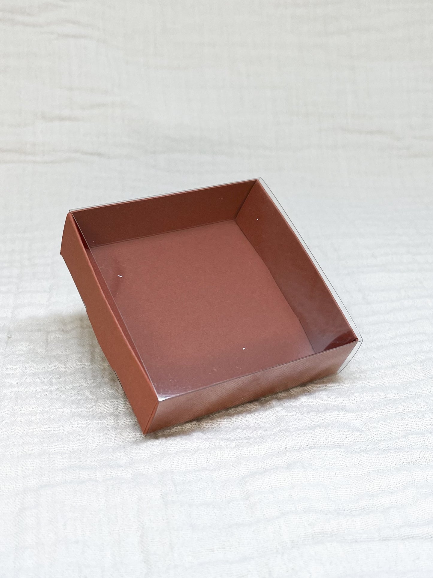 Schuifdoosje in roest voor doopsuiker - Atelier D