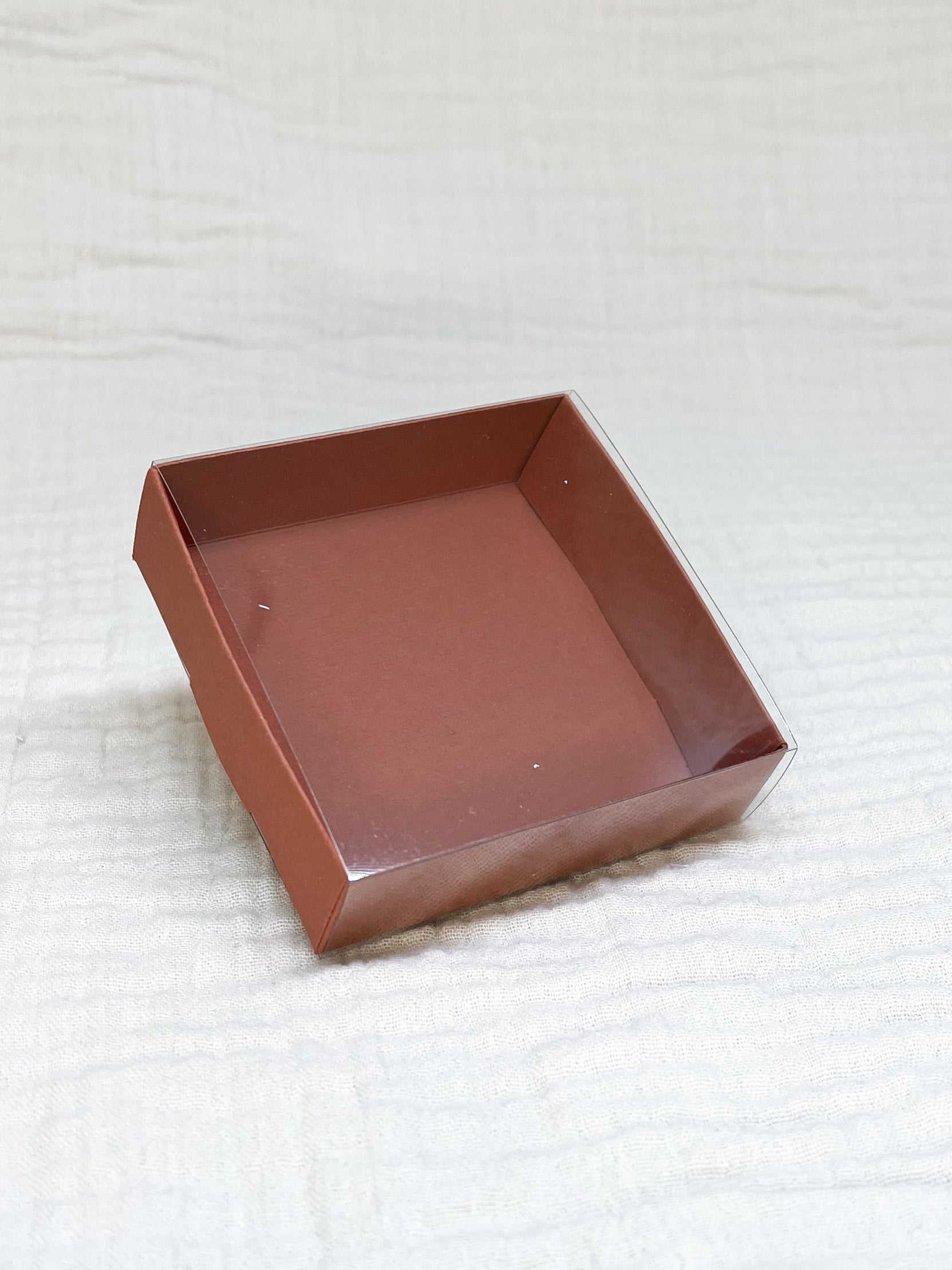 Schuifdoosje in roest voor doopsuiker - Atelier D