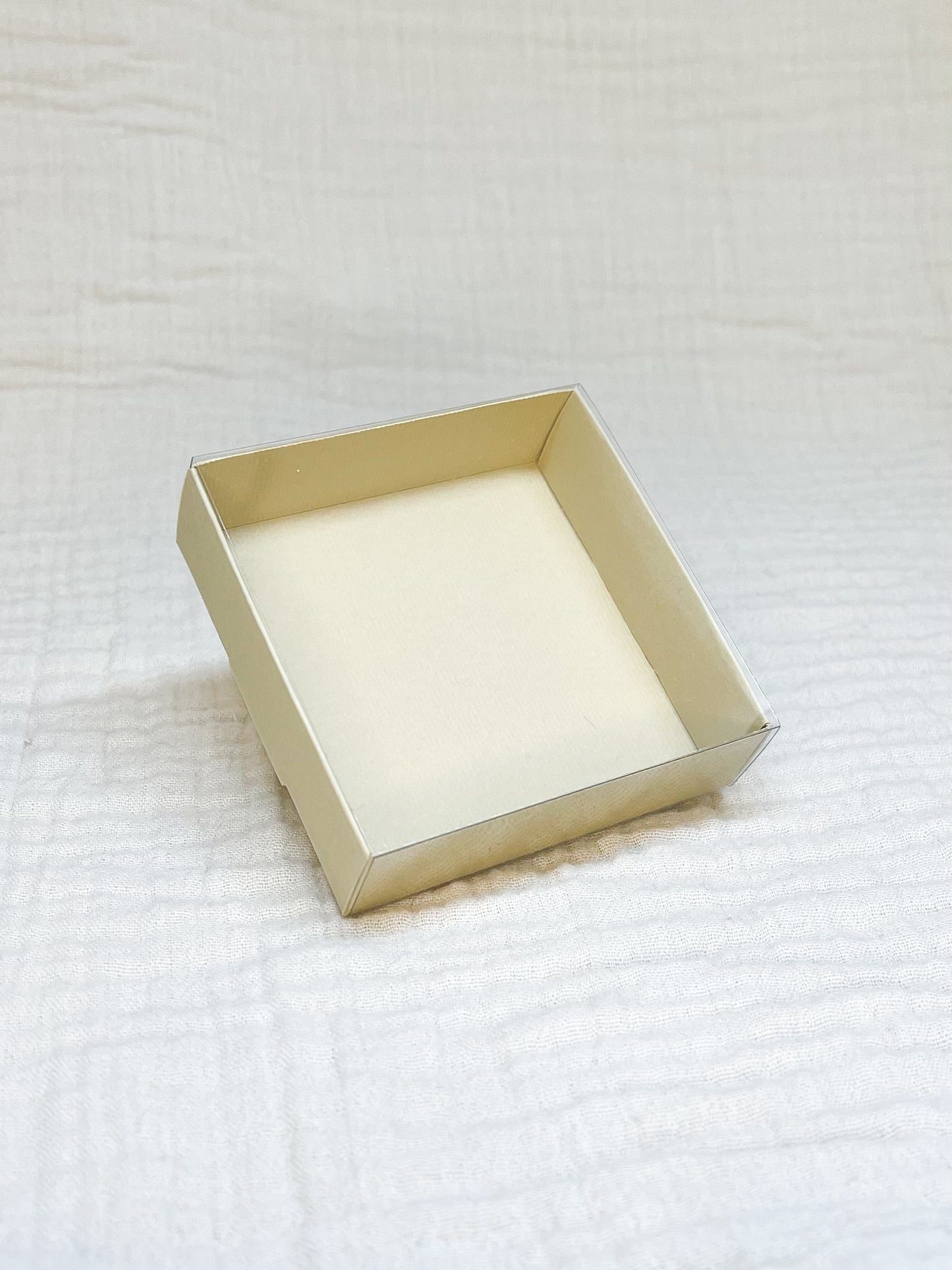 Schuifdoosje in zand voor doopsuiker - Atelier D