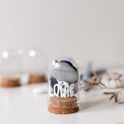 Stolp in glas. verpakking voor doopsuiker zelf maken - Atelier D