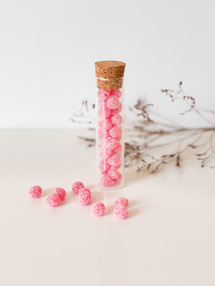 Sugar drops als vulling voor doopsuiker. doopsuiker zelf maken.