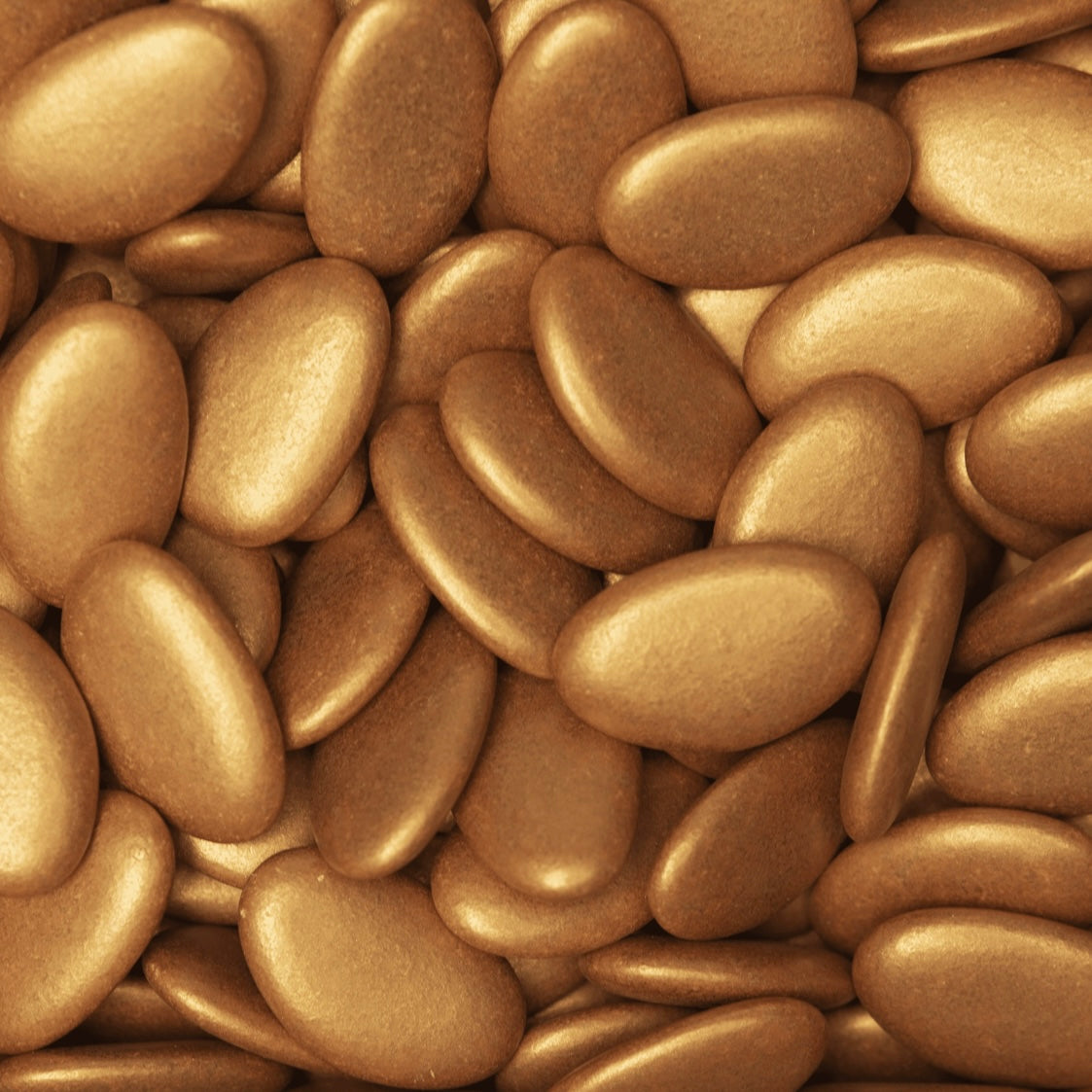 Suikerbonen: Dragees Brilliant in goud voor doopsuiker - Atelier D