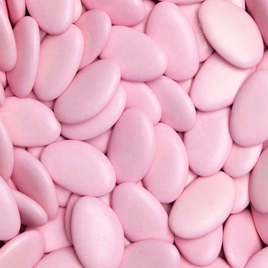 Suikerbonen: Dragees extra Babyroos Geblonken voor doopsuiker - Atelier D