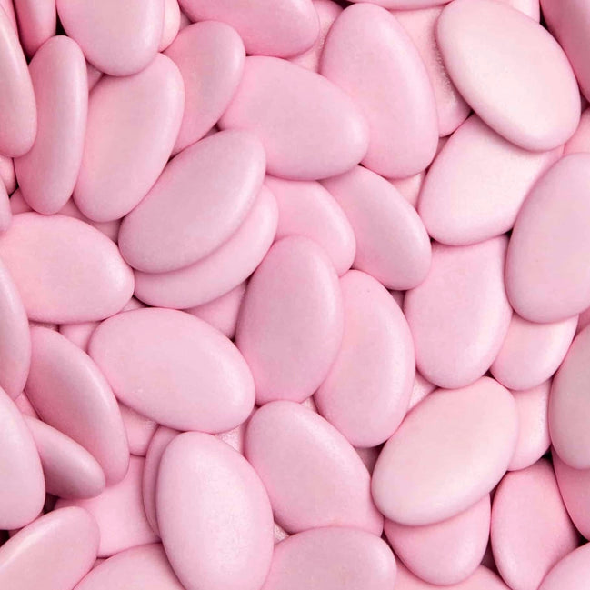 Suikerbonen: Dragees extra Babyroos Geblonken voor doopsuiker - Atelier D