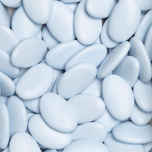 Suikerbonen: Dragees extra Blauw Geblonken voor doopsuiker - Atelier D