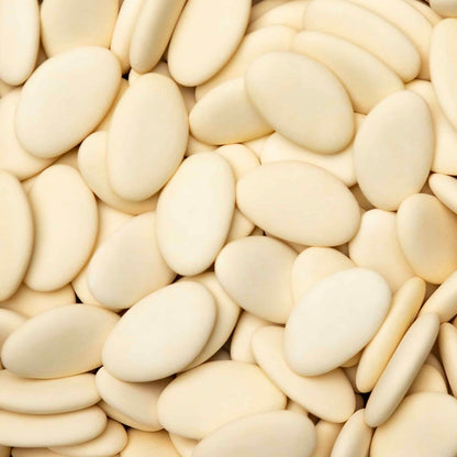 Suikerbonen: Dragees extra Champagne Mat voor doopsuiker - Atelier D