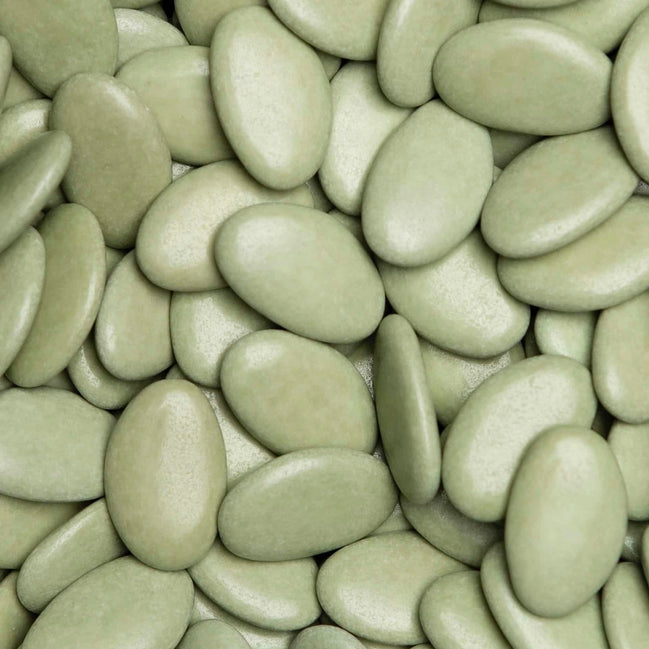Suikerbonen: Dragees extra Eucalyptus voor doopsuiker - Atelier D