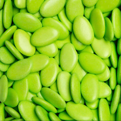 Suikerbonen: Dragees extra Gifgroen voor doopsuiker - Atelier D