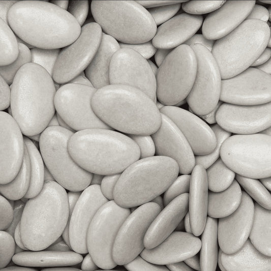 Suikerbonen: Dragees extra Grijs voor doopsuiker - Atelier D