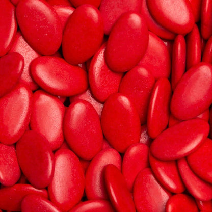 Suikerbonen: Dragees extra Rood voor doopsuiker - Atelier D