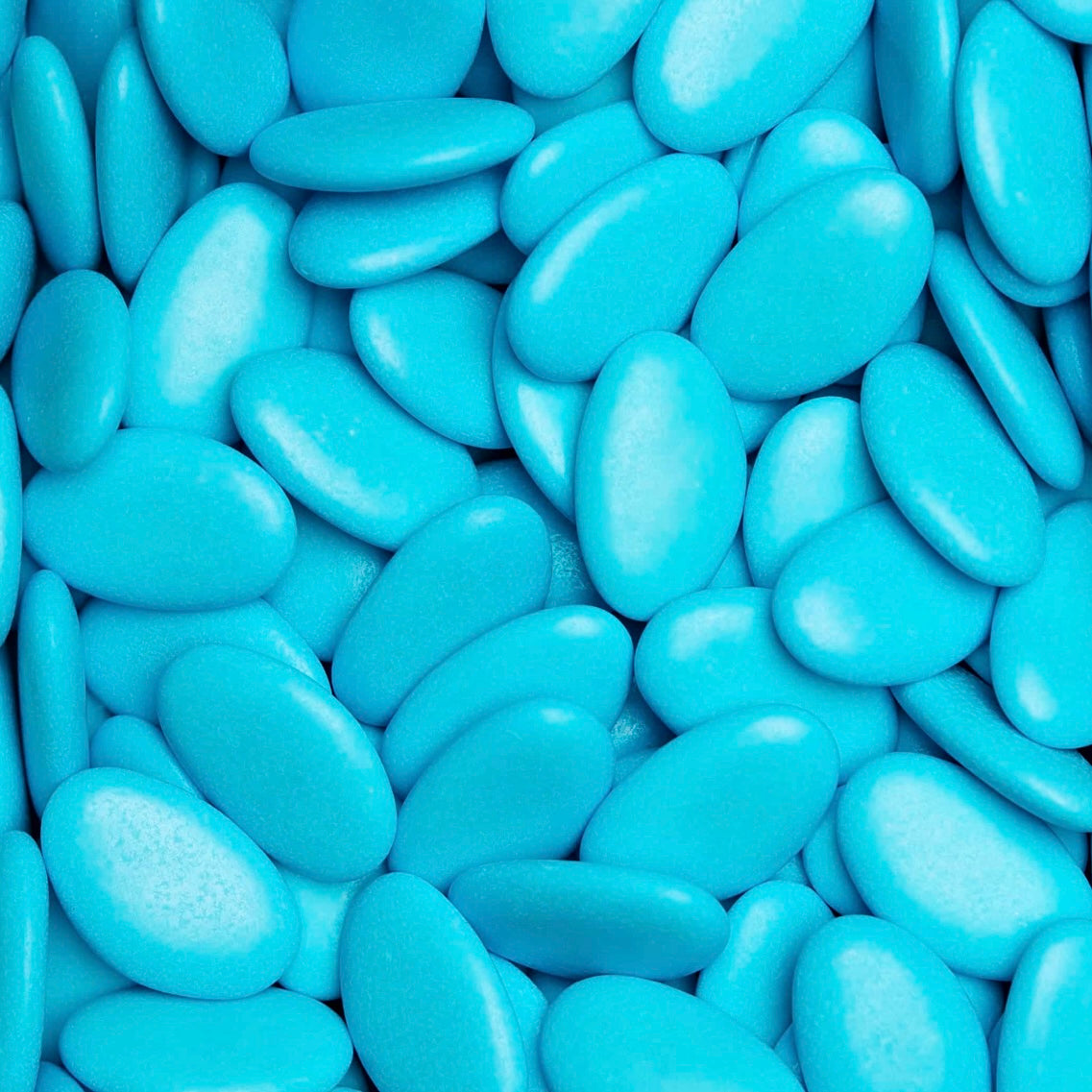 Suikerbonen: Dragees extra Turkoois voor doopsuiker - Atelier D