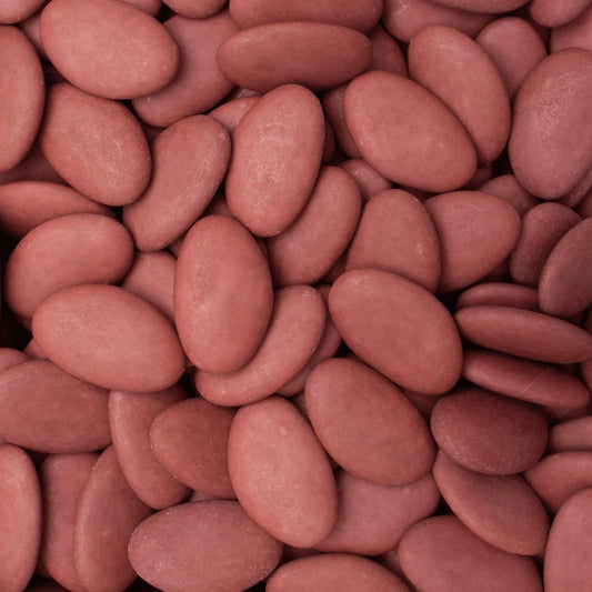 Suikerbonen: Dragees extra Velvet Bordeaux voor doopsuiker - Atelier D