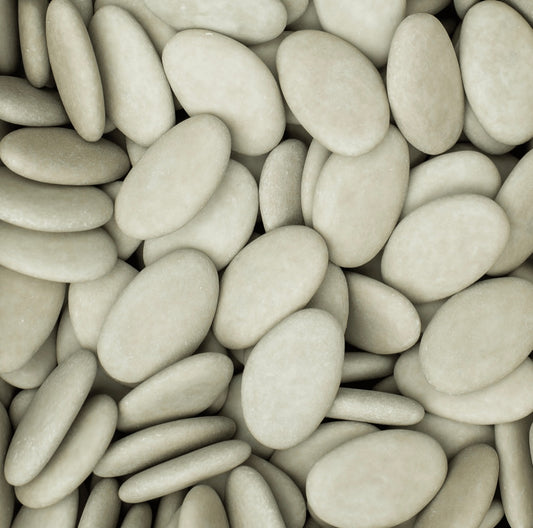 Suikerbonen: Dragees extra Velvet Ice Green voor doopsuiker - Atelier D