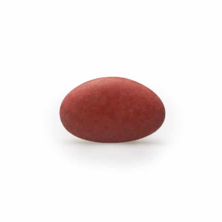 Suikerbonen: Dragees extra Velvet Red voor doopsuiker - Atelier D