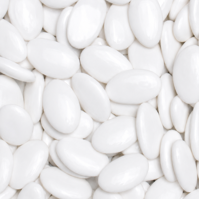 Suikerbonen Wit Glans 1kg - PC