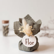 Tetra zakje donker groen voor doopsuiker - Atelier D